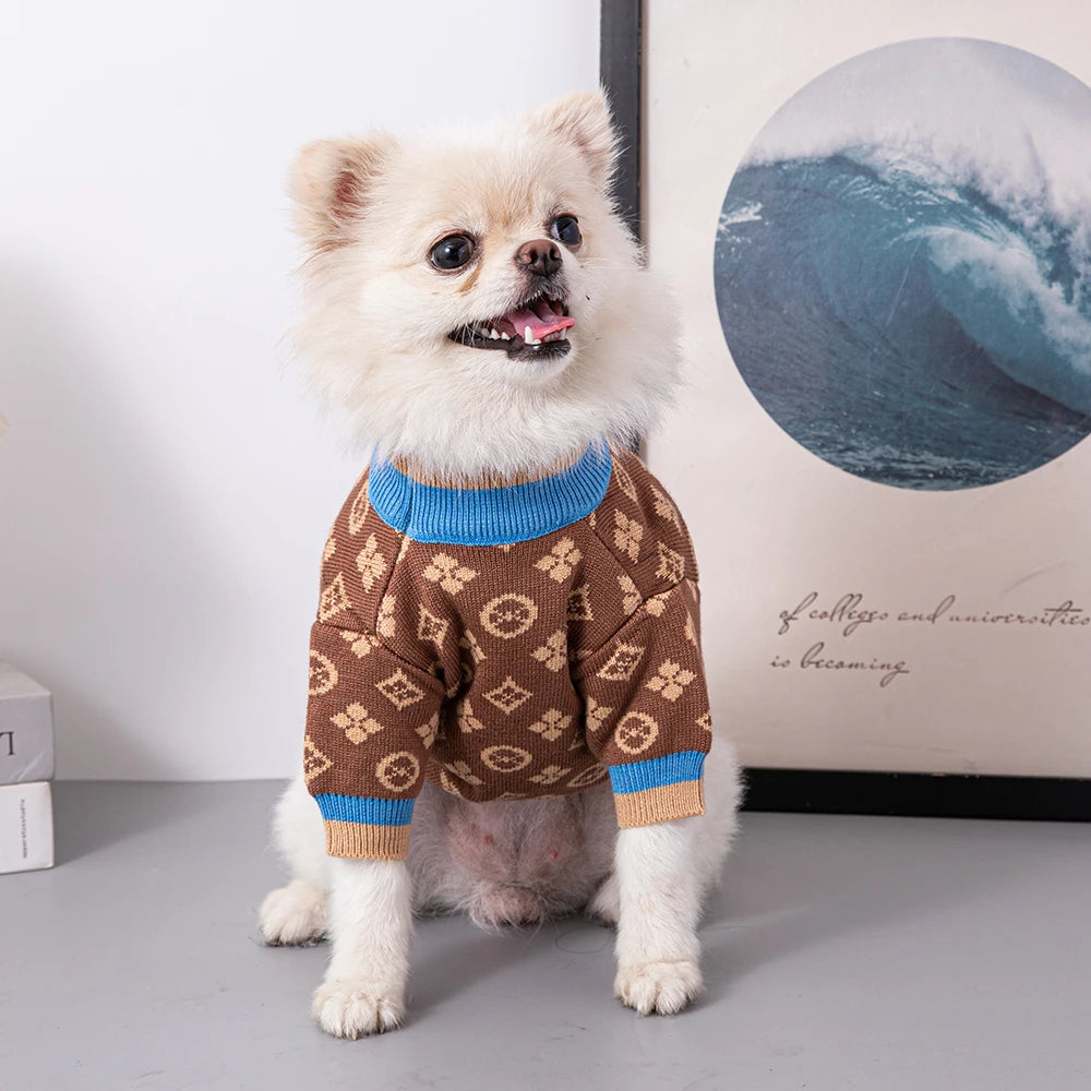 Doggie Vuitton Sweater