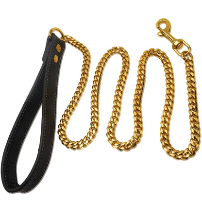 10MM Cuban Link Dog Leash