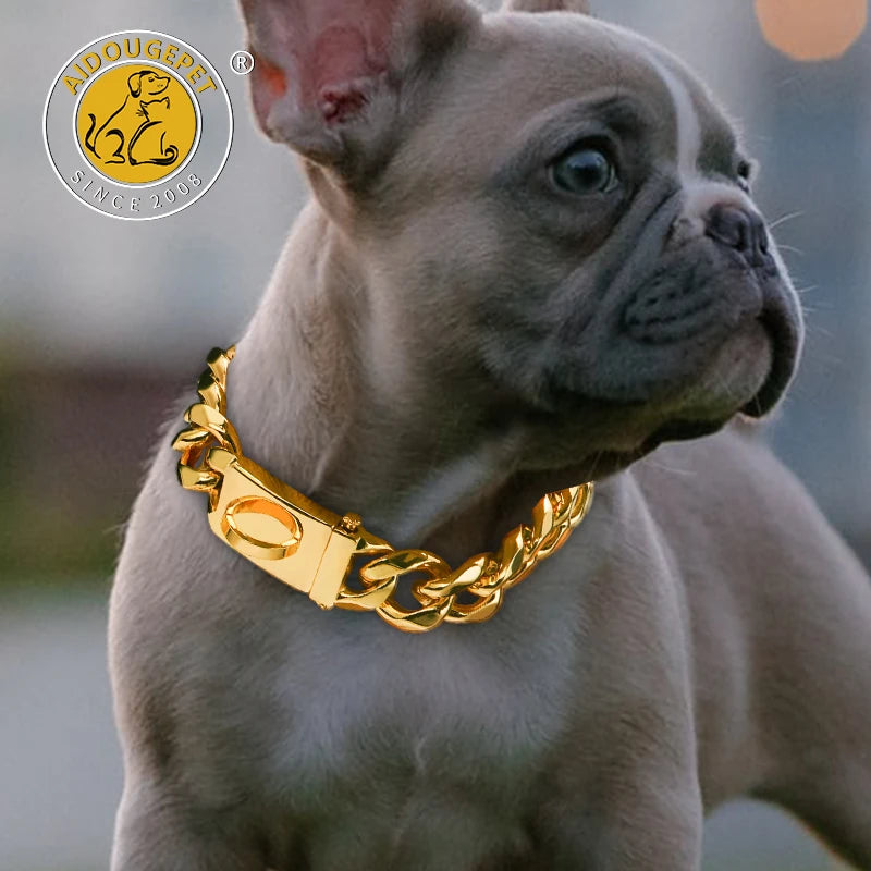 19MM Cuban Link Collar