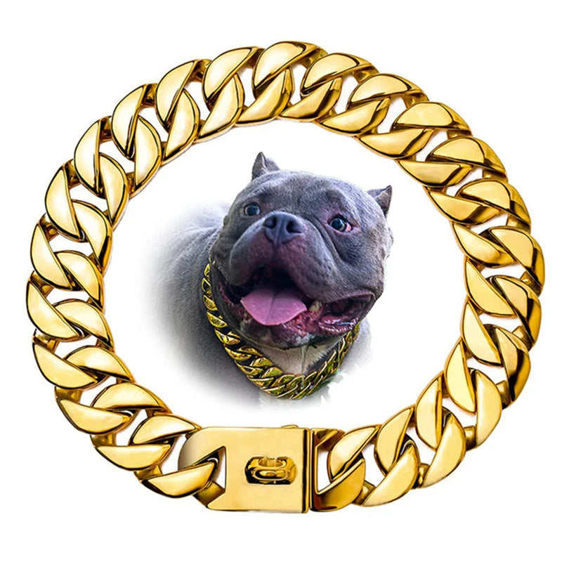 32MM Cuban Link Collar