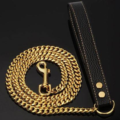 10MM Cuban Link Dog Leash