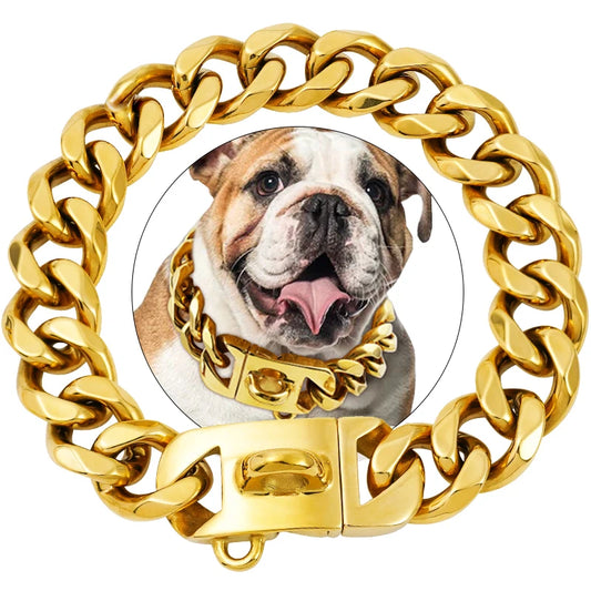 23MM Cuban Link Collar